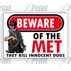 Beware of the MET 2 Sticker