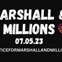 Justice For Marshall & Millions Banner 1