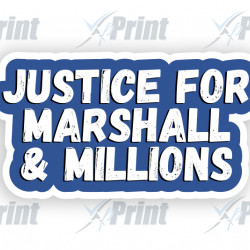 Marshall & Millions Sticker 2