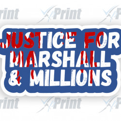 Marshall & Millions Sticker 3