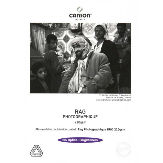 12x12 Canson® Infinity Rag Photographique 210 matt Print