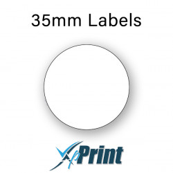 35mm Round Labels