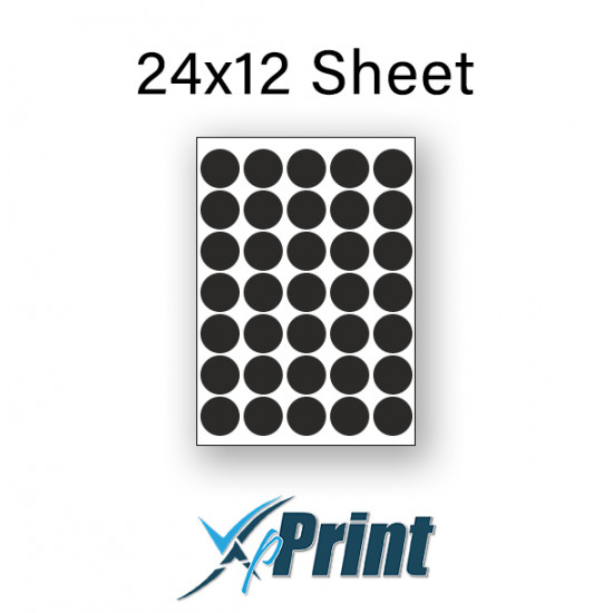 24x12 Static Cling Sheet - Gloss - Reusable