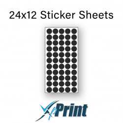 24x12 Vinyl Sticker Sheet - Gloss Air Release 