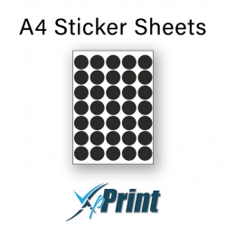 A4 Vinyl Sticker Sheet - Matt Air Release 